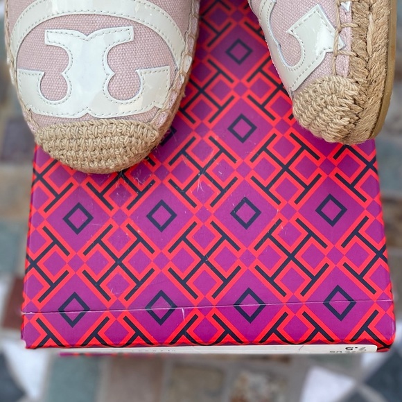 ✨LAST PAIR ✨ Tory Burch Poppy Logo Espadrille Flat - Picture 13 of 15